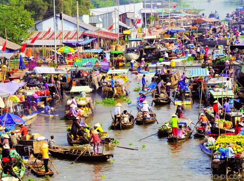 top 10 dia diem du lich noi tieng cua tay nam bo - Top 10 địa điểm du lịch nổi tiếng của Tây Nam Bộ