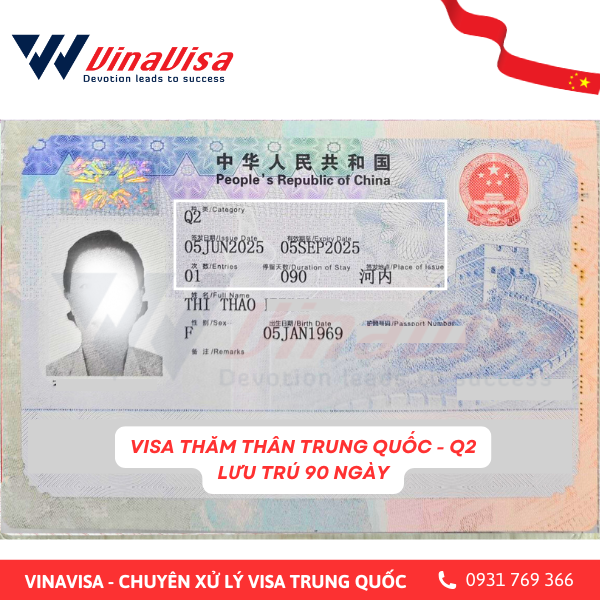 Dịch vụ làm visa Trung Quốc tại Đà Nẵng Uy tín, Nhanh
